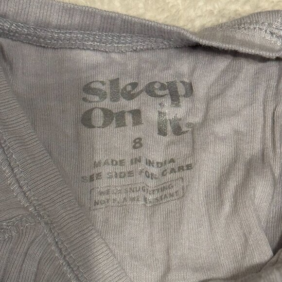 "Sleep on It" Boys Cotton PJ Set - Size 8 - Picture 4 of 4